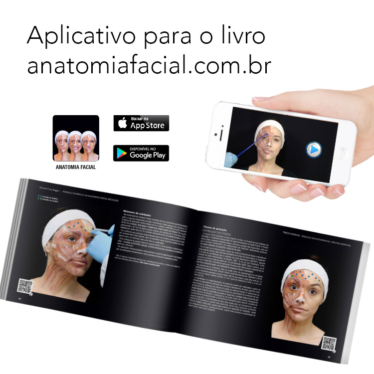 Aplicativo para o livro Anatomia Facial